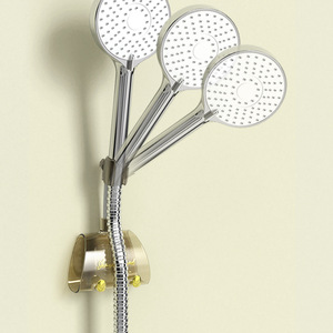 <b>Shower</b> Stand 360 Degree Adjustable Bracket For Bathroom <b>Shower</b> Head No Drilling Required Easy Cleaning Green Blue Amber - Product Image 3