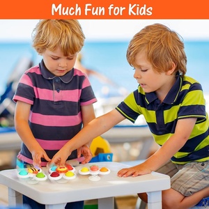 Vente chaude Spinning Dimple Sensory Fidget Jouets De Bain 3 PCS Pop up Ventouse Spinner Jouets pour Bébés Jouets De Bain - Product Image 4
