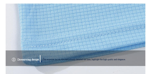 Promoción 120g de secado rápido pequeño cuadrado poliéster sublimación camisas en blanco liso poliéster algodón sensación camiseta para carrera de eventos - Product Image 3