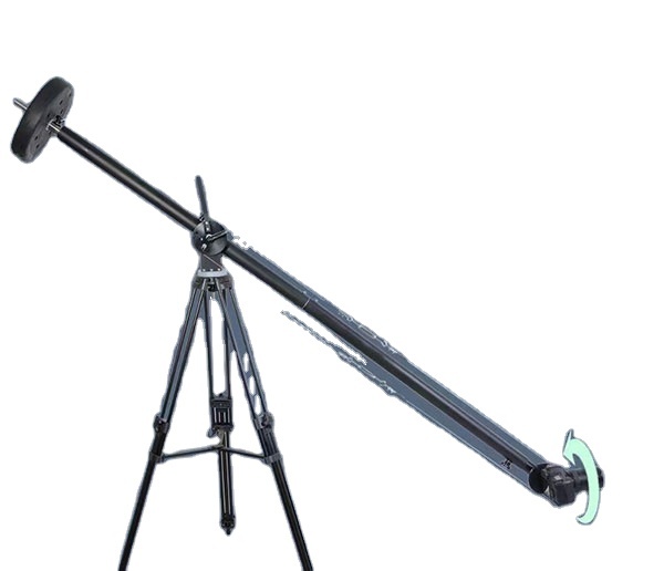 2.3m Portable Aluminum Alloy Camera Jib Manual Crane Arm with 3m Max Lens Height and Counterweight Support for Cameras