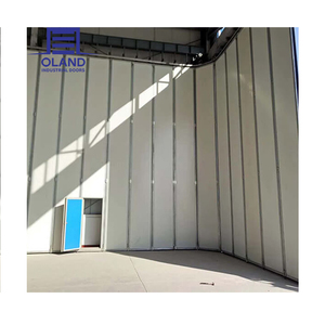 Puerta Exterior de Acero para Hangar Comercial de Aviones Grandes, de 40 mm de Espesor, Plegable/Corredera, Inteligente, Ahorradora de Energía, con Aislamiento Térmico - Product Image 4