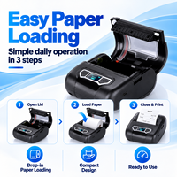 XP-P301A Printer Thermal Portabel 80mm Bluetooth 203DPI 2550mAh Printer POS Mobile untuk Restoran dan Ritel