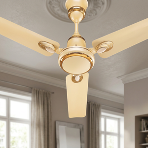 Ventilateur de plafond métallique haute tension premium à refroidissement par air, commande mécanique, économie d'énergie, électrique, 3 pales, portée 1200 mm, pour hôtel - Product Image 2