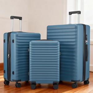 Ensemble de bagages extensibles Peak Blue 28 pouces, valise à roulettes antichoc avec serrure, légère, 4 roues, unisexe, valise de voyage printemps - Product Image 1