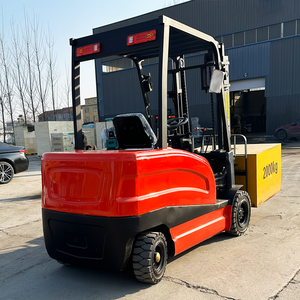 Montacargas Eléctrico Robusto de 2 Toneladas con Certificación <span class=keywords><strong>CE</strong></span>, Batería de Iones de Litio, Mástil de Dos Etapas, Altura de Elevación de 3 m, Motor de 13 kW para Uso Industrial - Product Image 4