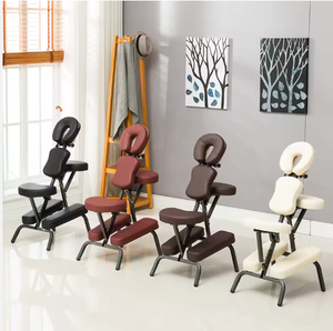 Chaise de massage pliable portable à cadre métallique pour spa, tatouage, massage, lit de beauté portable - Product Image 3