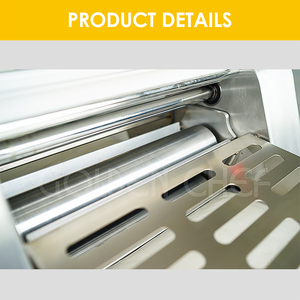 Macchina Elettrica Automatica CE per Croissant 380mm 520mm, Sfogliatrice da Tavolo con Nastro Trasportatore, Laminadora De Masa - Product Image 2