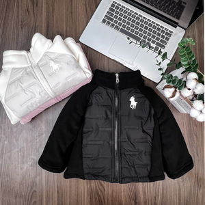 2025 automne et hiver nouvelle veste épaisse rembourrée en coton pour filles et garçons vêtements d'automne et d'hiver, veste chaude en peluche pour enfants - Product Image 6
