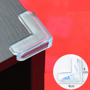 Biểu tượng tùy chỉnh trong suốt Silicone góc bảo vệ Silicone an toàn chống va chạm bảng góc công cụ bảo vệ - Product Image 6