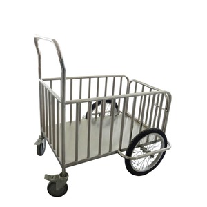 รถเข็นสแตนเลสสำหรับโรงพยาบาล รุ่น Joyful Abundance SLV-C4029 รถเข็นโลหะสำหรับจัดเก็บอุปกรณ์การแพทย์ - Product Image 4