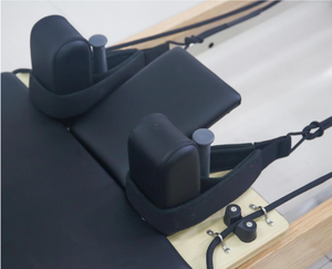 Reformer de Pilates Comercial Dobrável Portátil de Madeira de Carvalho - Product Image 3