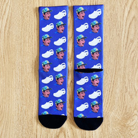 Chaussettes blanches vierges en polyester pour sublimation, forme tube, pour impression par sublimation, idéales pour le sport