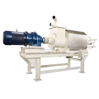 Tamis statique motorisé COBRO automatique 2,2 kW en acier inoxydable 304 (série PL) pour le prétraitement des eaux usées solide-liquide