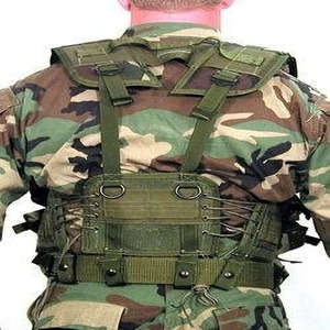 FREE SAMPLE Training Woodland Camo Camouflage Enhanced Training Load Bearing <strong>Vest</strong> <strong>Paintball</strong> Professional - Product Image 4