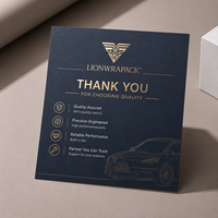 Boîte d'expédition en carton ondulé personnalisée Lionwrapack pour pièces automobiles avec insert en papier, logo et certification FSC
