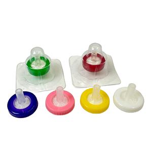 فلتر PTFE، فلتر حقنة PVDF، غشاء فلتر يستخدم لمرة واحدة 13 مم 0.22 ميكرومتر، حامل فلتر الحقنة للمختبر - Product Image 1