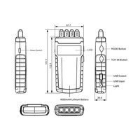 Kit de test de capteur de précision AKUSENSE WD-1 NPN/PNP multi-usages pour l'industrie, l'automobile, le médical et l'IoT