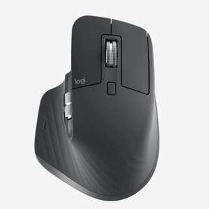 Souris sans fil <span class=keywords><strong>Logitech</strong></span> <span class=keywords><strong>MX</strong></span> Master 3S avec personnalisation du flux de travail 7 boutons 2 molette de défilement 2.4G récepteur sans fil pour les entreprises - Product Image 3