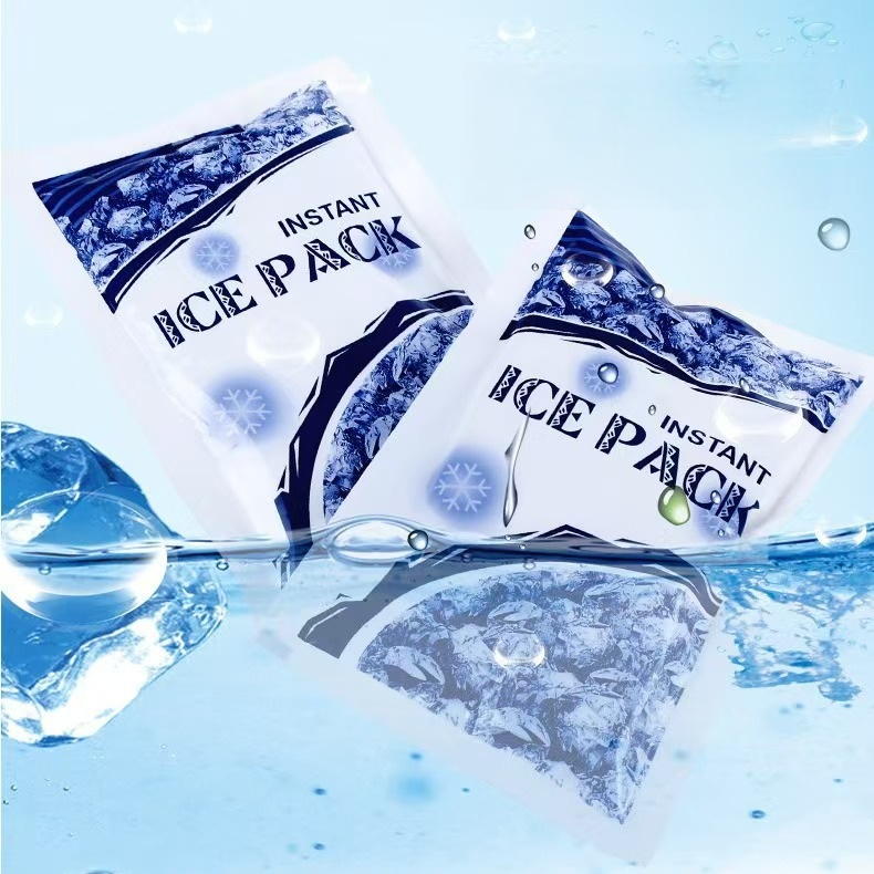 Portable Instant Cold Ice Pack, Disposable Squeeze Activated Cooling Pack for Outdoor First Aid Cold Compress