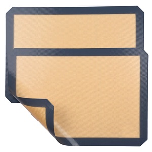 Rectangular Food Grade Silicone <b>Kitchen</b> Baking Mat Non-Stick Reusable Eco-Friendly Dishwasher Safe Customizable Size - Product Image 4