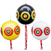 Vente en gros de ballon gonflable en PVC avec yeux de terreur pour contrôler les oiseaux loin du jardin de la ferme