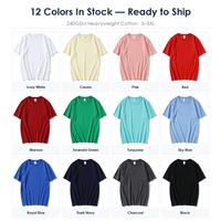 T-shirt Homme Oversize 100% Coton 240 g/m² Personnalisé avec Logo Graphique Imprimé en Relief 3D Col Rond Vente en Gros Usine Chine