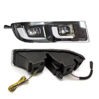 Accessoires de voiture DRL pour Toyota Land Cruiser Prado FJ120 2003 -2009 Feux de jour à LED Clignotant LC120 Feux antibrouillard à LED