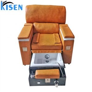 เก้าอี้นวดสปาทำเล็บเท้าแบบพนักพิงสูง - Product Image 5