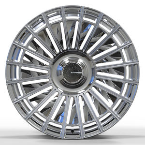 Rines GX Monoblock Forjados Personalizados para Autos de Pasajeros, Diseño Multirradio con Acabado Pulido para Autos de Carreras M3 <span class=keywords><strong>M5</strong></span> AMG <span class=keywords><strong>C5</strong></span> de 16-26 Pulgadas - Product Image 2