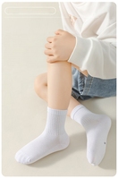 Calcetines de algodón de malla fina para niños, cómodos y dinámicos, para niños activos, ropa deportiva de verano, diseño sin costuras en los dedos