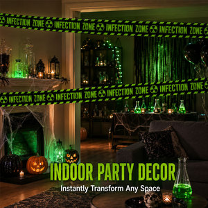 Nastro Adesivo Personalizzato per Halloween con Stampa Personalizzata, Colore <span class=keywords><strong>e</strong></span> Testo a Scelta - Product Image 4