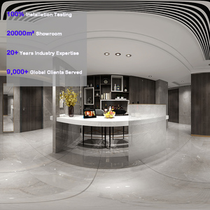 UK Villa Custom Luxury Kitchen Furniture Set Matte White Handleless Kitchen Design Modern Modular Melamine Kitchen Cabinet - Product Image 1