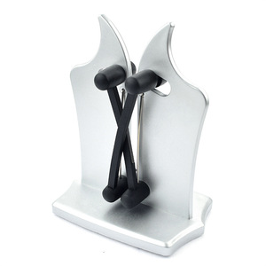 Afilador de Cuchillos Multifuncional con Esmeril para Afilado Rápido de Grano Fino/Groso, Especializado para Tijeras y Cuchillos de Cocina - Product Image 5