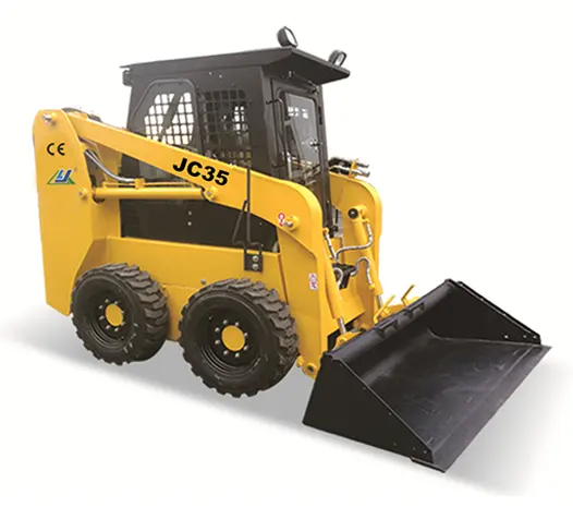 China Famous Brand LUYUE Skid Steer Loader Slip Loader Hot Selling Model JC35 With EPA Exported to America
