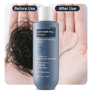 Champú anticaída de 250Ml Fórmula orgánica Champú anticaída de <span class=keywords><strong>cabello</strong></span> Etiqueta privada con péptidos y adenosina <span class=keywords><strong>para</strong></span> todo tipo de <span class=keywords><strong>cabello</strong></span> - Product Image 5