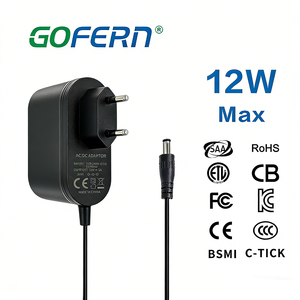 벽걸이 어댑터 AC <span class=keywords><strong>DC</strong></span> 5V 9V 12V 15V 24V 0.5A 0.8A 1A 1.1A 2A 스위칭 전원 공급 장치 플러그 EU 미국 어댑터 10W 12W 전원 어댑터 - Product Image 1