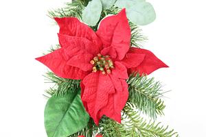 Guirnalda de Navidad personalizada de buena calidad, suministros de decoración, guirnalda de Navidad verde de Pvc de lujo - Product Image 4