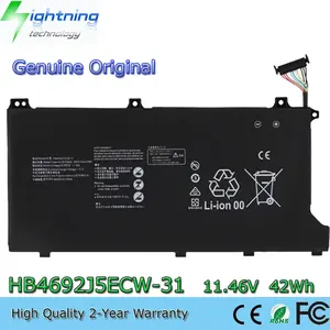 Batería de <span class=keywords><strong>ordenador</strong></span> portátil genuina de 11,46 V y 42Wh para <span class=keywords><strong>Huawei</strong></span> <span class=keywords><strong>matebook</strong></span> <span class=keywords><strong>D15</strong></span> y MagicBooK de 12, 2, 2, 1, 2, 2, 2, 2, 2, 2 - Product Image 1