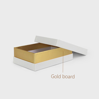 Boîte d'emballage rigide de luxe imprimée sur mesure blanc deux pièces couvercle et base boîte à cosmétiques outils de maquillage produits de soin de la peau boîte cadeau