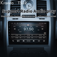 Autoradio 9 pouces pour Chrysler 300C 2004-2011, lecteur DVD Android, navigation, CarPlay sans fil, Android Auto, 4G, GPS, stéréo