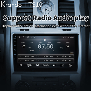 Unidad principal de coche de 9 pulgadas para Chrysler 300C 2004-2011 DVD de coche Android Radio navegación inalámbrica CarPlay Android Auto 4G GPS ESTÉREO - Product Image 6