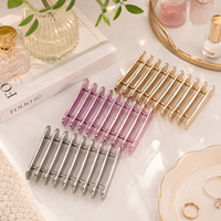 Offre Spéciale 3 couleurs en plastique porte-brosse à ongles manucure Salon outils avec Gel vernis stylo brosse support ongles