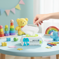 <strong>Best</strong> <strong>Selling</strong> Portable Household Eco-Friendly <strong>Flushable</strong> Moist Toilet Tissue Travel Size Wet Cleansing <strong>Wipes</strong>