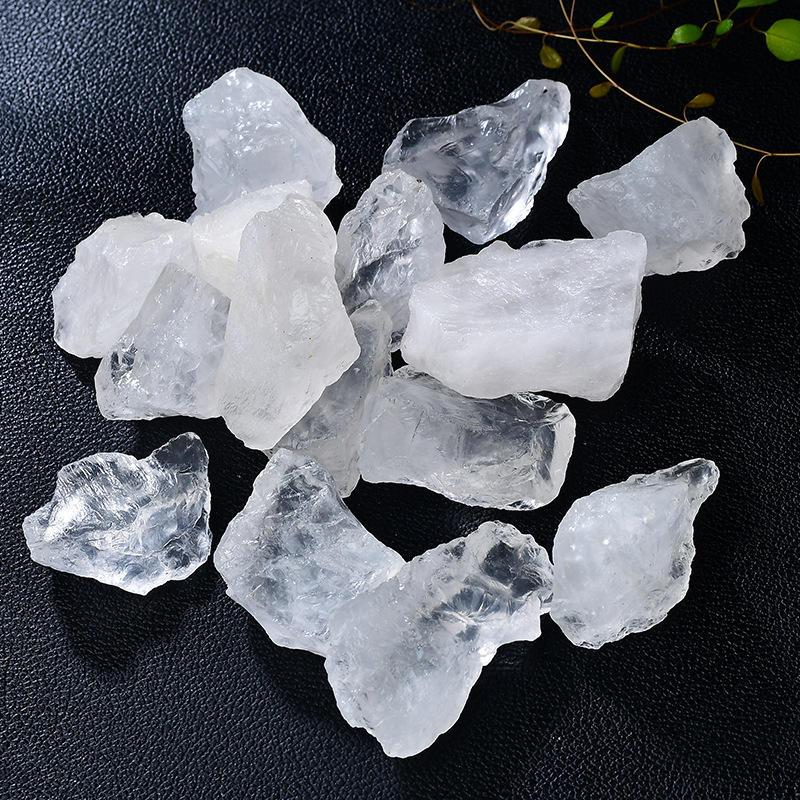 500/ Bag Cheap Price Wholesale Natural Quartz Raw Rough clear White Crystal  Stone