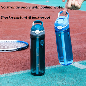 High Quality BPA Free <b>750ml</b> Tritan Plastic <b>Water</b> <b>Bottle</b> Gym Sports Drinking <b>Bottle</b> with Flip Top Lid - Product Image 5