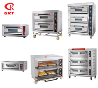 GRT-101Q de table Commercial 1 pont 1 plateau Four à gaz Boulangerie Pizza Pain Four à gaz
