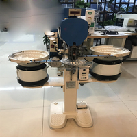 Machine à fixer des boutons pression, appareil pneumatique automatique à 5 vitesses en plastique et en métal