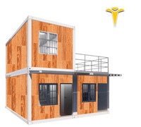 Prix des maisons conteneurs en Inde, petites maisons en acier, maisons à construction rapide, logements pliables, appartements pour grands-parents, camps miniers