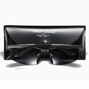 Viu — lunettes de soleil polarisées pour hommes, Logo personnalisé UV400 photochromiques, pour la conduite, en métal, meilleure vente - Product Image 2