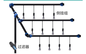 <strong>Micro</strong> Mist Nozzle Four Outlets Mist <strong>Sprinkler</strong> For Greenhouse Watering &amp; Irrigation - Product Image 6